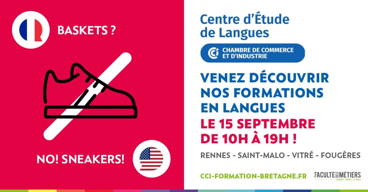 Venez découvrir nos Centres d’Etude de Langues sur les différents sites de Rennes, Saint-Malo, Vitré et Fougères !